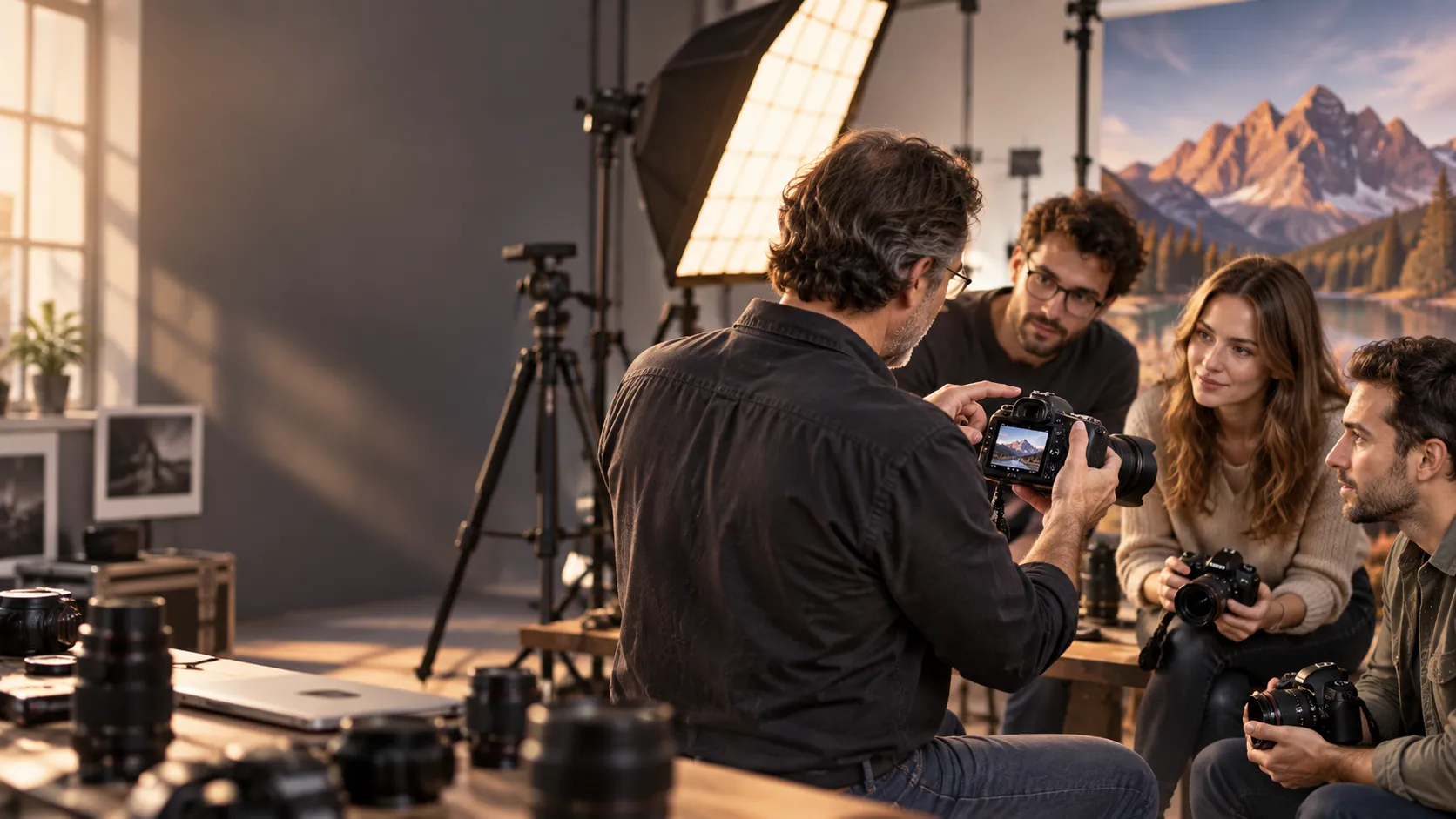 Cours Photo - Studio Marquet