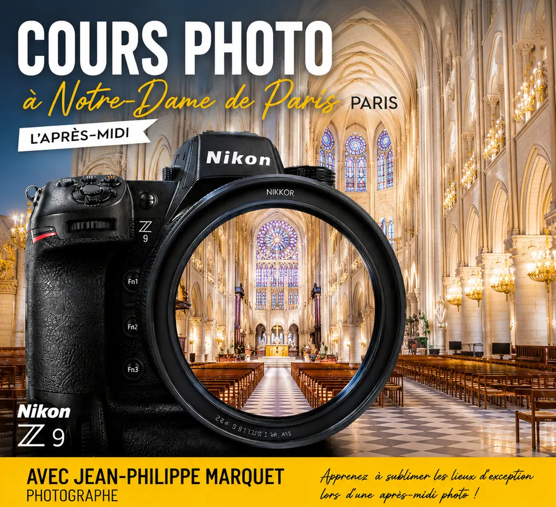 Cours photo Notre-Dame de Paris