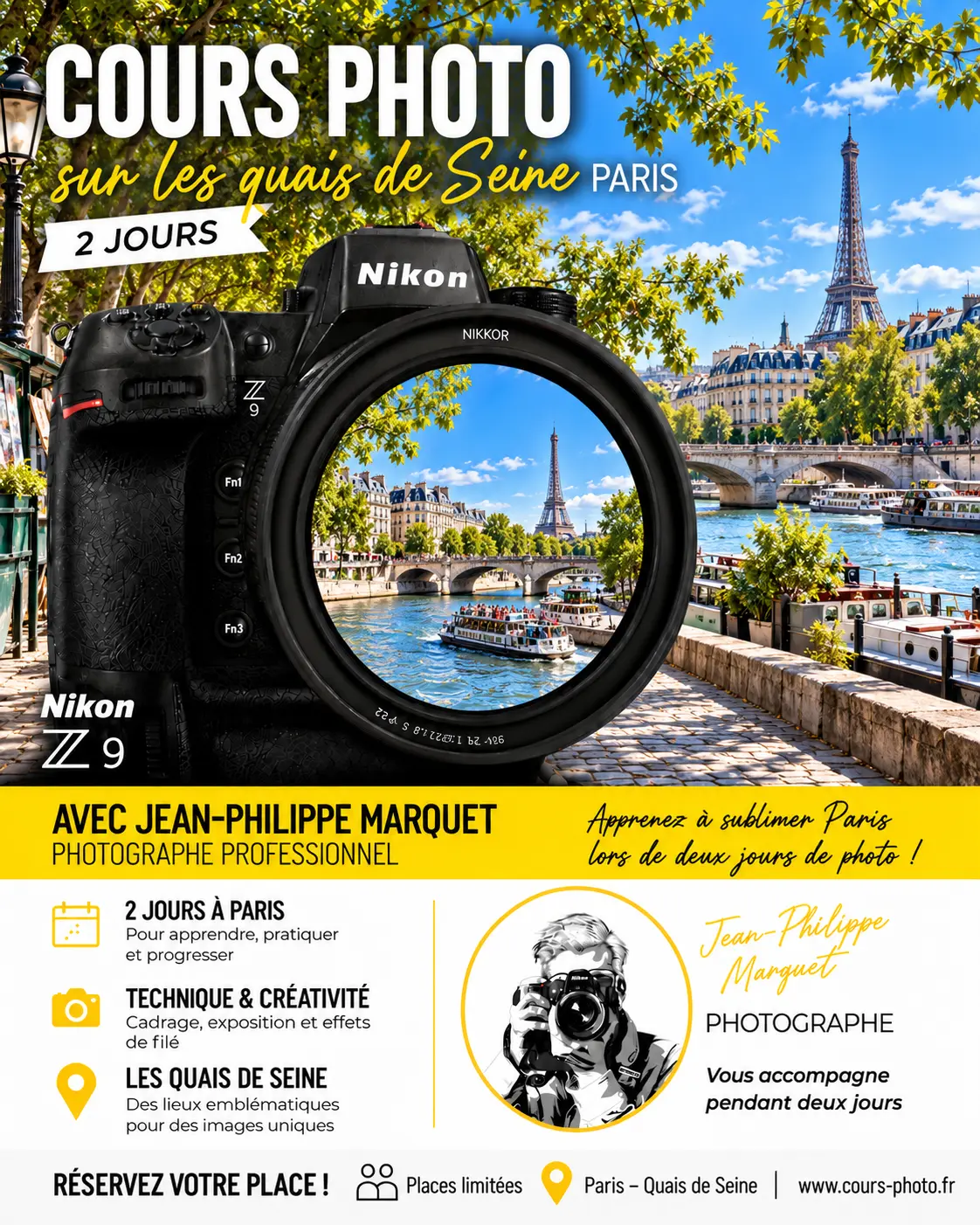 Présentation agrandie du week-end photo à Paris