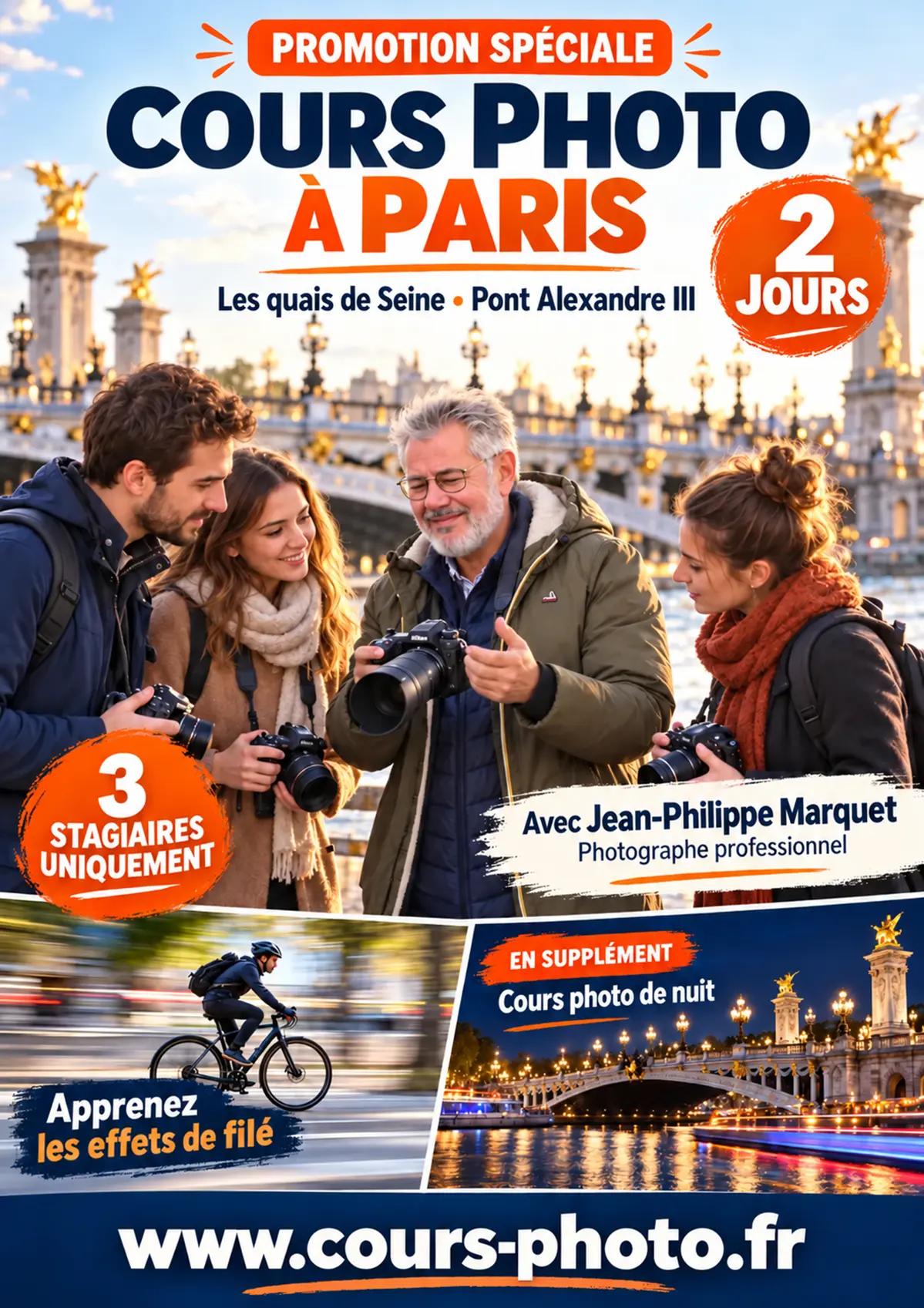 Feuille de route du week-end photo à Paris