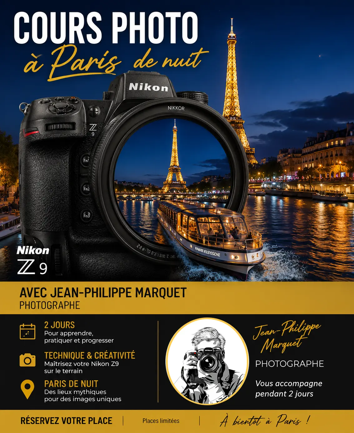 Paris la nuit agrandi